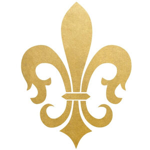 FLASH TATTOO Fleur-De-Lis Party Tats 10 per pack